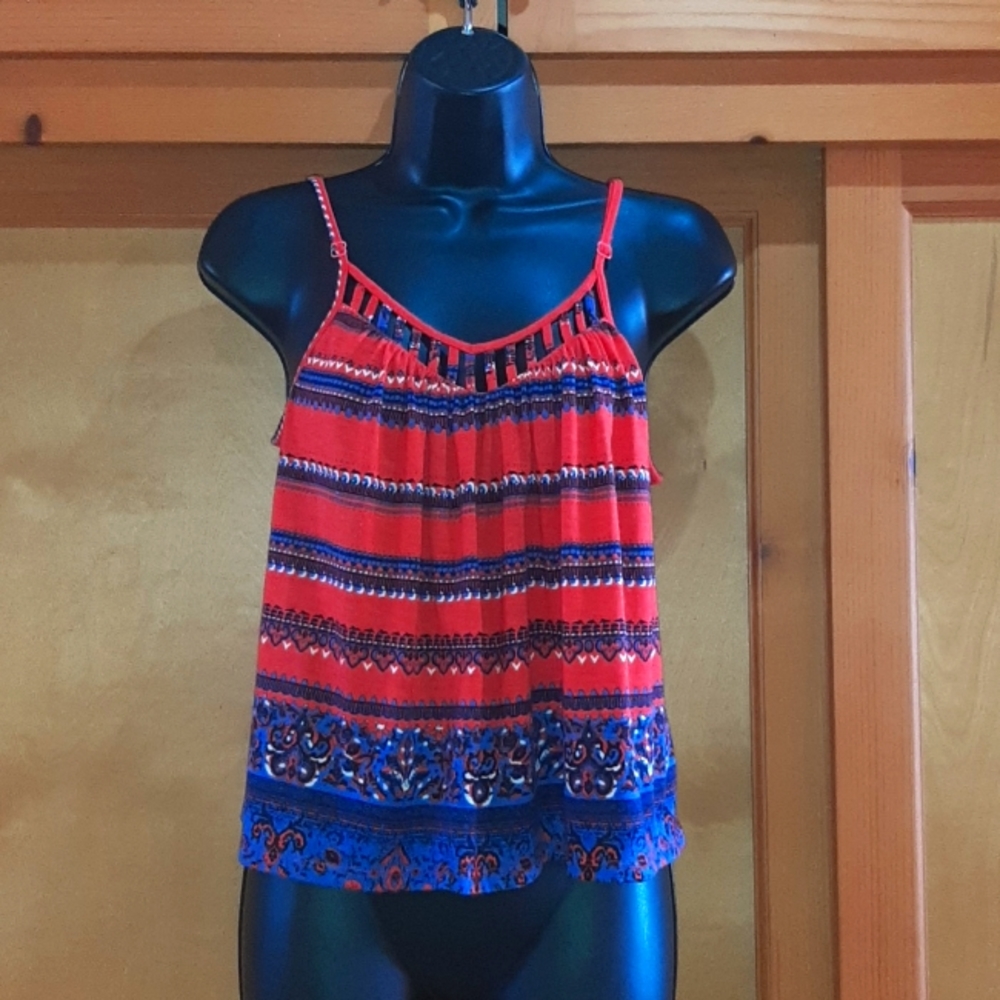 Muddled Large Boho top